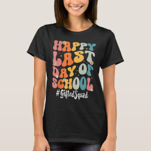 Camiseta Retro ed Squad Happy No Último Dia De Professora