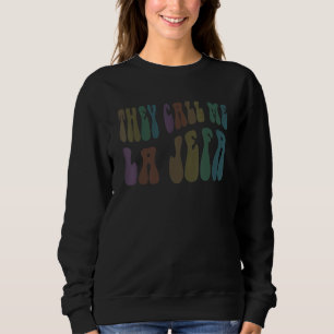 Camiseta Retro ELES ME CHAMAM DE LA JEFA Chefe Mexicano Fu