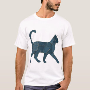 Camiseta Retro Engraçada com Remendo de Ganga de G