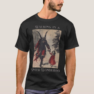 Camiseta Retro Engraçado Andando Em Uma Feliz C Da Maravilh