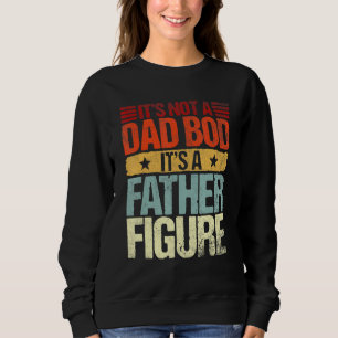 Camiseta Retro Engraçado Não é um Pai, é uma figura paterna