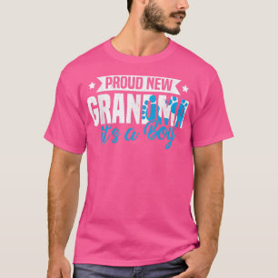 Camiseta Retro Engraçado Nova Vovó Orgulhosa É um Raio de G
