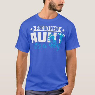 Camiseta Retro Engraçado Tia Nova Orgulhosa É uma Revenda d