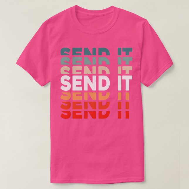 Camiseta Retro ENVIAR TI (Frente do Design)