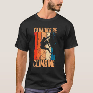 Camiseta Retro Escalando Vintage Bouldering Rock Clime Mou
