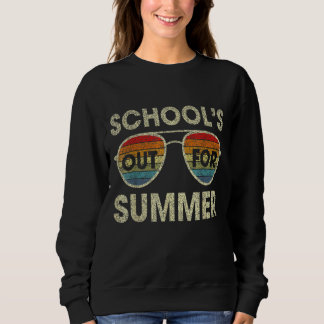 Camiseta Retro Escolas Fora Para O Verão
