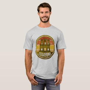 Camiseta Retro Essayons Engineer Castle