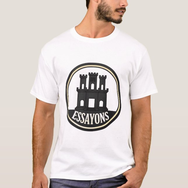Camiseta Retro Essayons Engineer Castle  (Frente)
