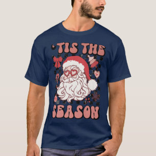 Camiseta Retro Esta É A Época Natal Do Pai Natal