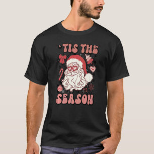 Camiseta Retro Esta É A Época Natal Do Pai Natal