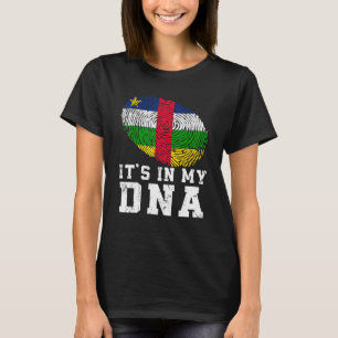 Camiseta Retro Está Na Minha Bandeira Da República Centro-A