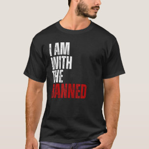 Camiseta Retro, estou com o verme de livros proibidos