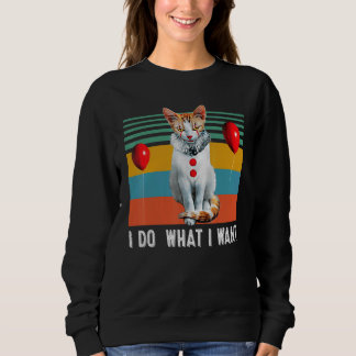 Camiseta Retro Eu Faço O Que Quero Gato Gatito