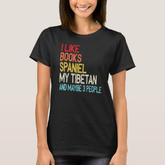 Camiseta Retro Eu Gosto De Livros, Do Tibetano, Espanhol E 