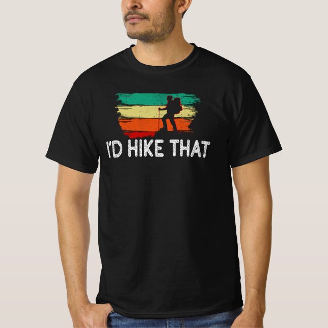 Camiseta Retro, Eu Ia Aproximar Isso, Caminhando (Frente)