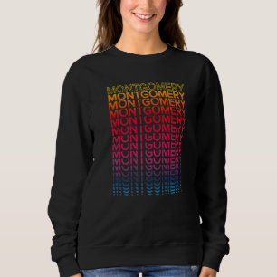 Camiseta Retro Eua Colorful City Nostalgic Montgomery