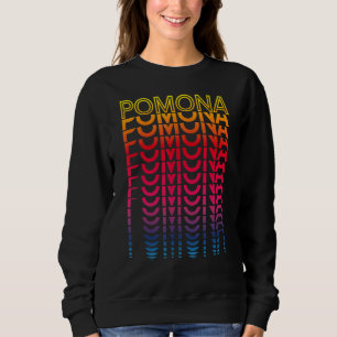 Camiseta Retro Eua Colorful City Nostalgic Pomona
