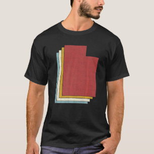Camiseta Retro EUA State Vintage Map Utah