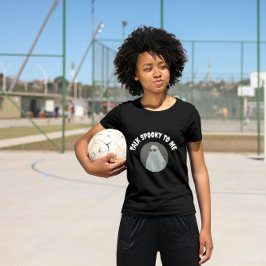 Camiseta Retro Fale Estranho Para Mim Legal Halloween Fanta