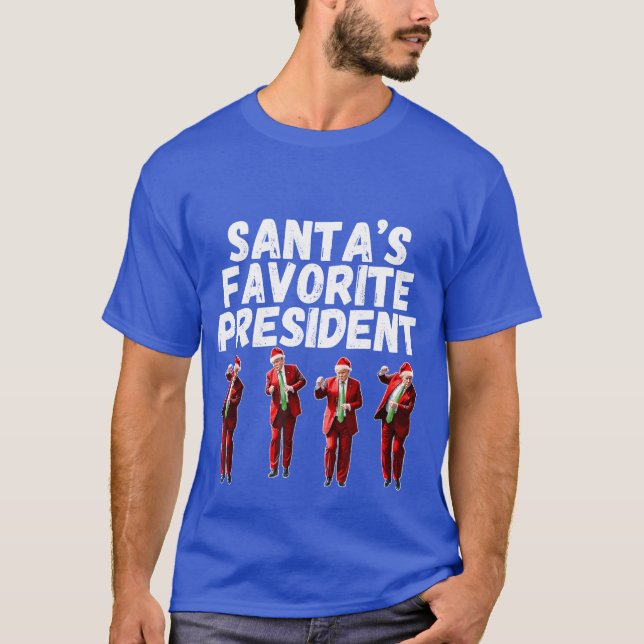 Camiseta Retro favorito de Santas 2024 (Frente)