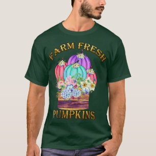 Camiseta Retro Fazenda Fresca Bombeiros Halloween Engraçado