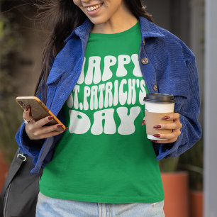Camiseta Retro Feliz Rua. Dia das Mulheres de Patrick
