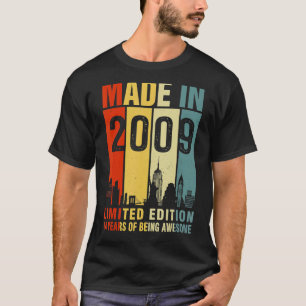 Camiseta Retrô Fez Em 2009 14 Anos De Esforço