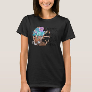 Camiseta Retro Floral Cowgirl Boot Classe Country Paz