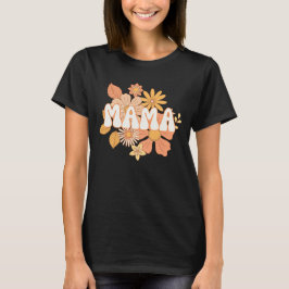 Camiseta Retro Floral Mama