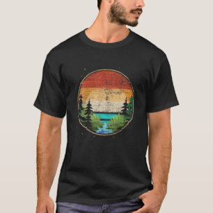 Camiseta Retro Florestas Solares Natureza Sobre Florestas S