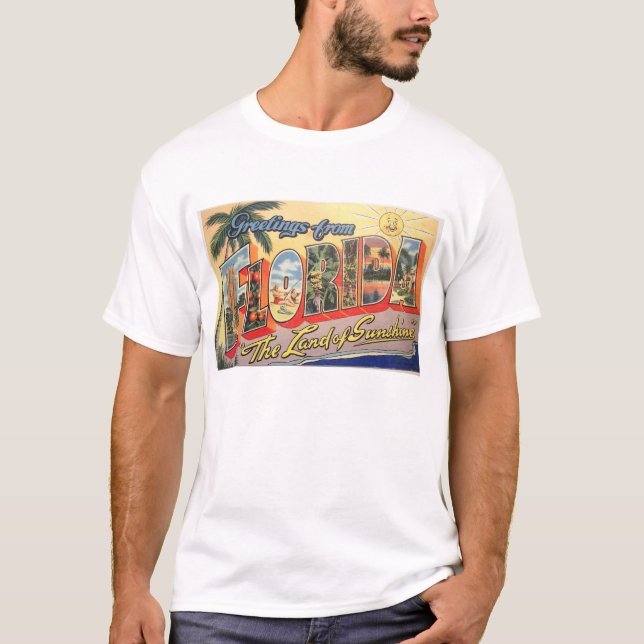 Camiseta Retro Florida  (Frente)