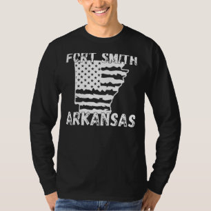 Camiseta Retro Fort Smith Arkansas Roupa 1