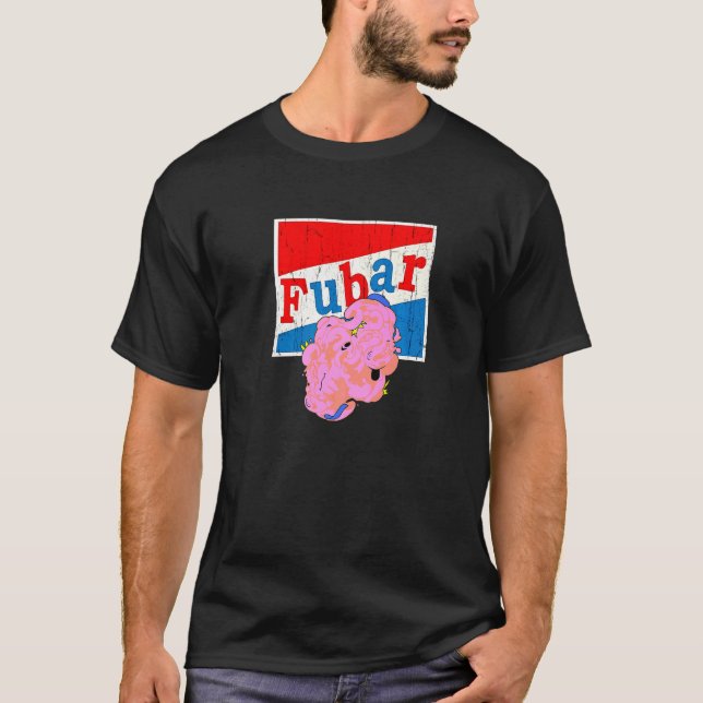 Camiseta Retro Fubar Joe dos anos 80 (Frente)