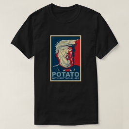 Camiseta Retro Funny Cabeça de Batata Pop