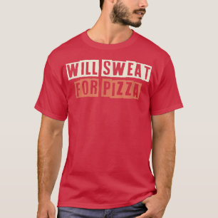 Camiseta Retro Funny Colorido Irá Suar Para Pizza Dizendo S