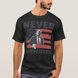 Camiseta Retro Funny Donald Trump Mug Shot Desejou Salvar A