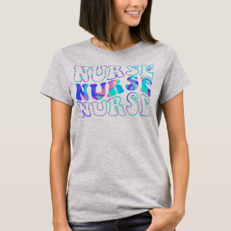 Camiseta Retro Future Nurse Life For Registered Nurse