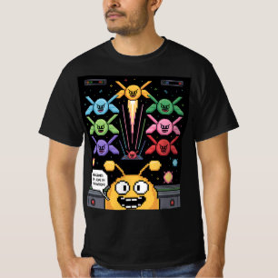 Camiseta Retro Galaga Galagans - Acredite na Forma