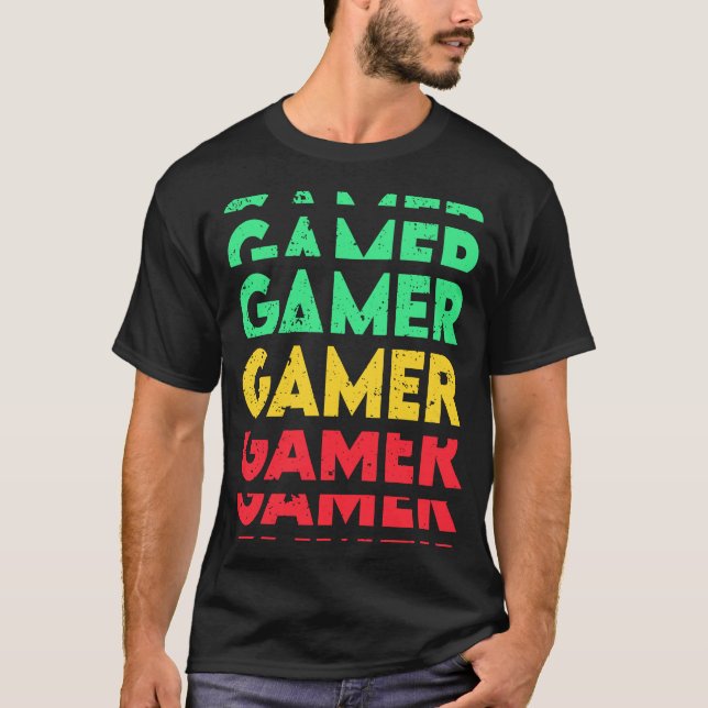 Camiseta Retro Gamer (Frente)