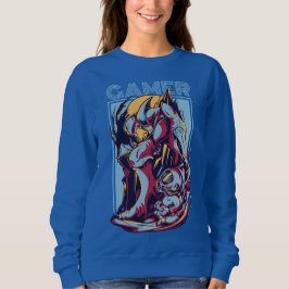 Camiseta Retro Gamer Alien Monster Vintage Arcade Graphic