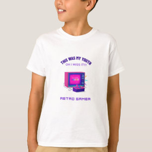 Camiseta Retro Gamer Perde Sua Juventude