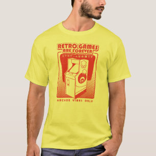 Camiseta Retro Games Are Forever
