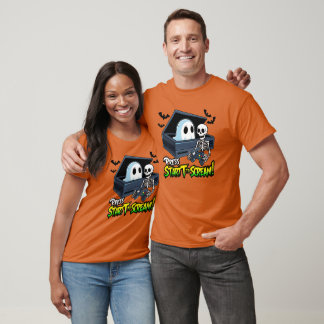 Camiseta Rétro Gaming Halloween - Humour Squelette Console