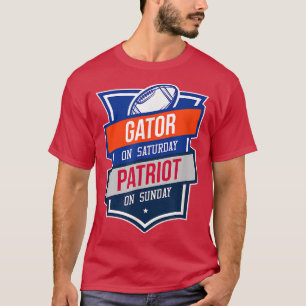 Camiseta Retro Gator No Patrimônio Sábado No Domingo Gaines