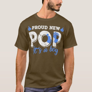 Camiseta Retro Gênero Revela Pop Orgulhosa É um garoto T-Sh