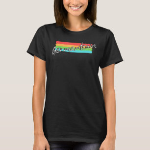 Camiseta Retro Germantown MD Maryland City Roupa Souvenir