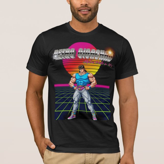 Camiseta Retro Gigachad  (Frente)