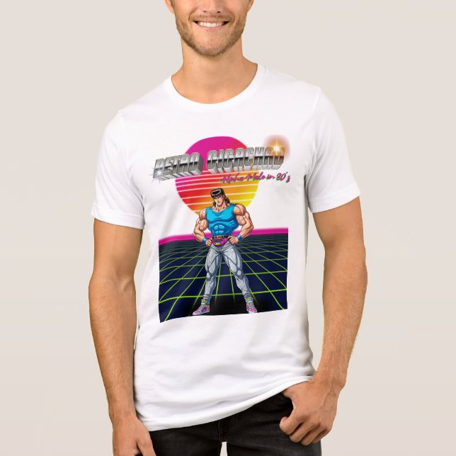 Camiseta Retro Gigachad  (Frente)
