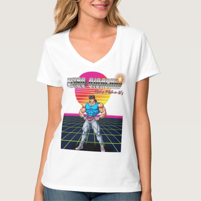 Camiseta Retro Gigachad  (Frente)