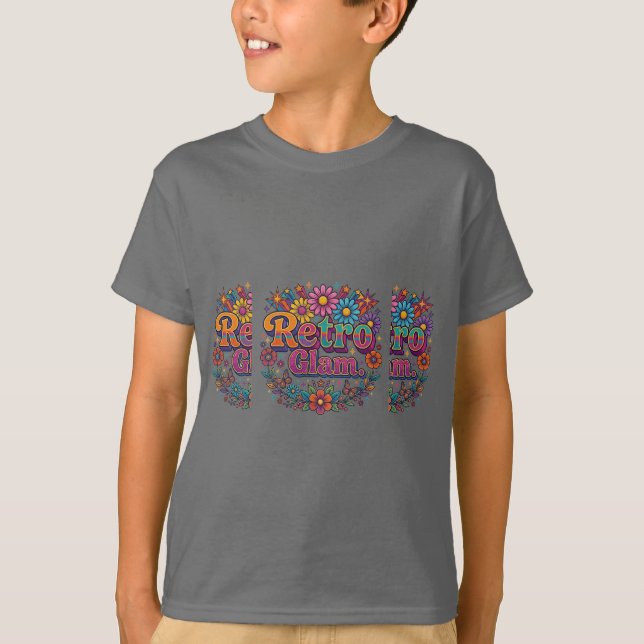 Camiseta Retro Glam (Frente)